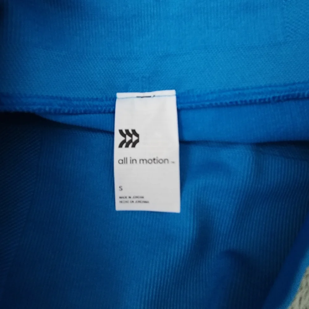 All in Motion Women’s Seamless High-Rise Core Bike Shorts Blue 6
